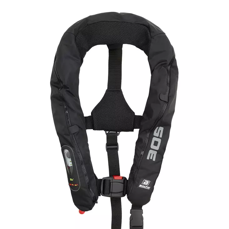 Baltic Legend 305 auto ilmatäytteinen pelastusliivi musta 40-150kg - Ilmatäytteiset pelastusliivit - D208702 - 1