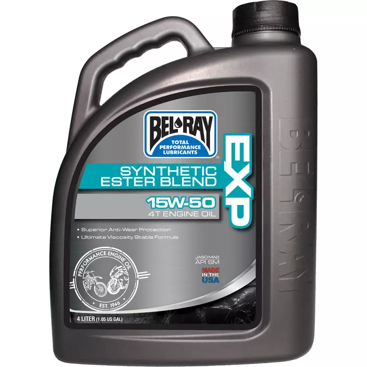 Bel-Ray EXP Synthetic Ester Blend 4T 15W-50 4L - 4-tahtiöljyt - D100932 - 1