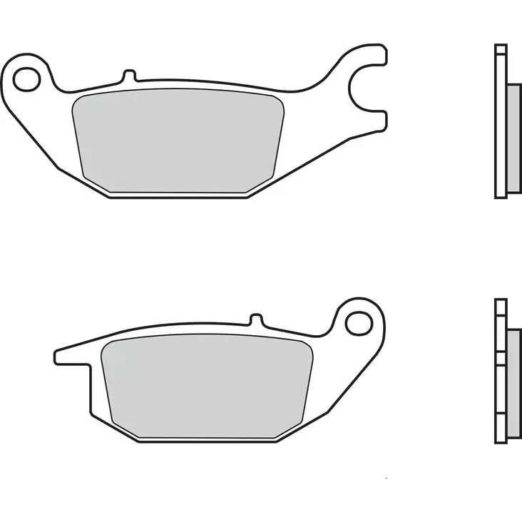 Brembo Jarrupalat Carbon-Ceramic - Moottoripyörän jarrupalat - D83932 - 1