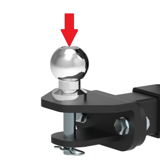 Bronco Vetokuulan lukkotappi pidennyssarjalle - Mönkijän peräkoukun pidennyssarjat - D465362 - 1