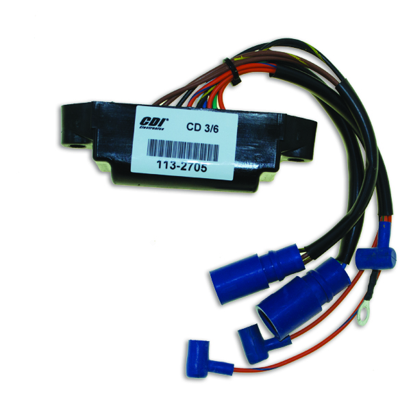 Cdi Elec. Johnson/Evinrude Power Pack - 3 Cyl. 70/75HP - Veneen CDI-laitteet - D185952 - 1