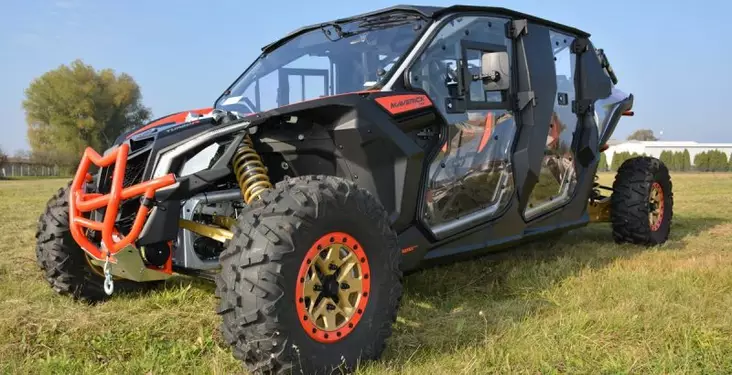 DFK Täysi Ohjaamo Lämmöllä + pyyhin/pesin Can-Am Maverick X3 MAX 2018- - DFK Lämpöhytit - D434862 - 1