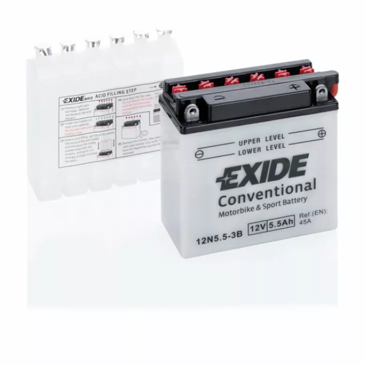 Exide akku 12N5,5-3B - Akut - D548182 - 1