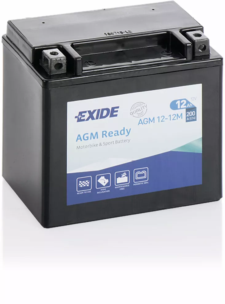 Exide akku AGM12-12M - Akut - D548142 - 1