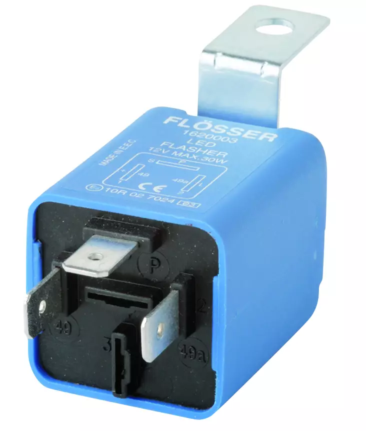 Flösser Flasher 12V 3 Terminals LED max 30W - Sähkötarvikkeet - D332872 - 1