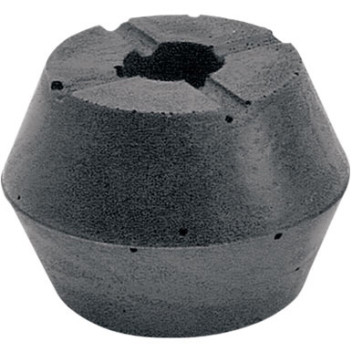 Fox Bumper: B/O [Ø 0.498 Shaft 1.054 TLG] MCU Black Elliptical - Moottorikelkan iskarien varaosat & öljyt - D131242 - 1