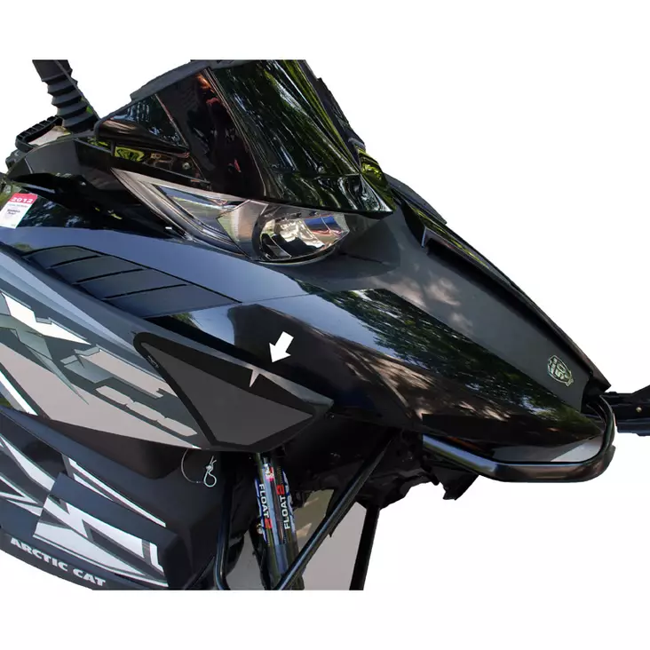 Frogzskin Arctic Cat F/XF/M Exhaust Vent Kit 2012-14 (1pc) - Moottorikelkan ilmastointikalvot - D148302 - 1