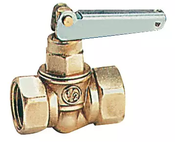 Fuel valve brass 1/2" - Läpiviennit - D217412 - 1