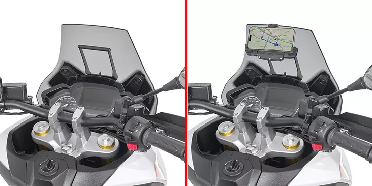 Givi F.U.BR.PEUGEOT XP400 GTXP400 ALLURE '23 - Moottoripyörän katteet & tuulenohjaimet - D494802 - 1
