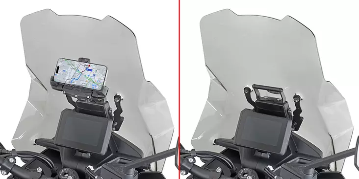 Givi Fair. Upp.Brac. Ktm 890 Smt (2023) - Moottoripyörän tuulisuojat - D498742 - 1