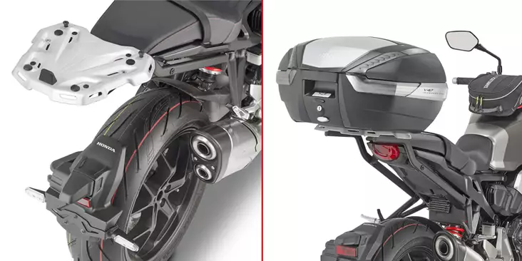 Givi Monorack peräteline CB1000R (18-19) - Moottoripyörän laukkujen kiinnityssarjat - D303802 - 1
