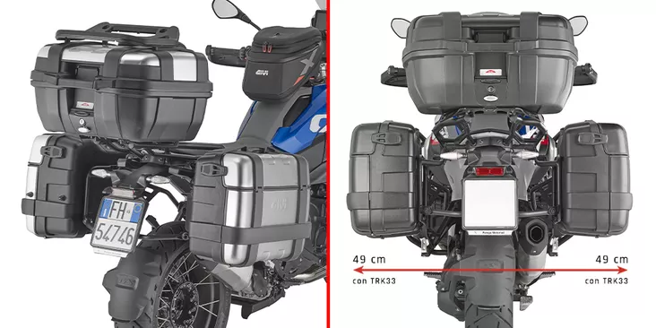Givi Pannier Holder Bmw R1300Gs (2024) - Moottoripyörän laukkujen kiinnityssarjat - D498692 - 1