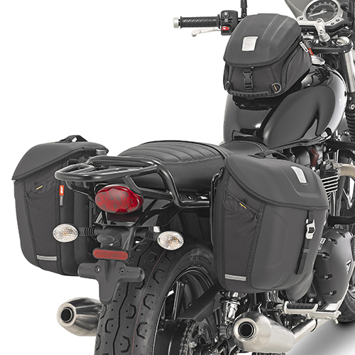 Givi Sivulaukkuteline MT501 laukuille Street Twin 900 (16-22) - Moottoripyörän laukkujen kiinnityssarjat - D258442 - 1
