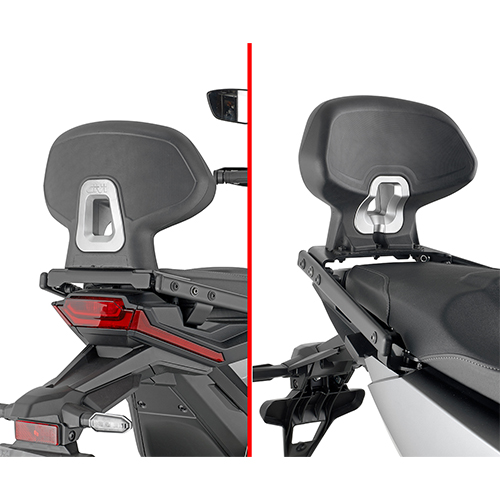 Givi Specific Backrest Honda X-Adv 750 (21-23) - Moottoripyörän laukkujen kiinnityssarjat - D489592 - 1