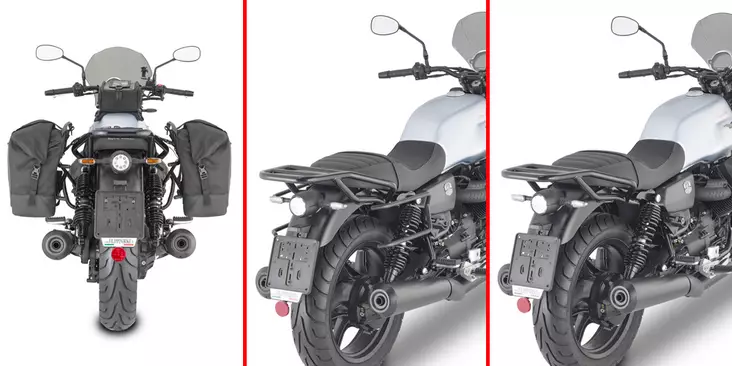 Givi TUB.HOLDER MOTO GUZZI V7 STONE (2021) - Moottoripyörän laukkujen kiinnityssarjat - D478832 - 1