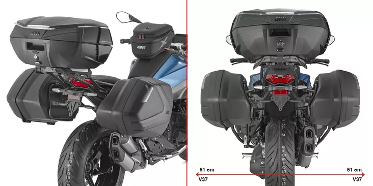 Givi Tubul. Pannier Holder Bmw R1300RS (2025) - Moottoripyörän laukkujen kiinnityssarjat - D547592 - 1