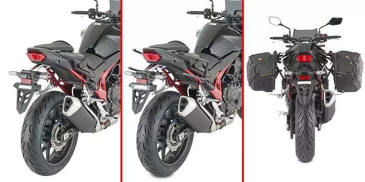 Givi Tubular Holder Honda Cb500 Hornet '24 - Moottoripyörän laukkujen kiinnityssarjat - D501542 - 1
