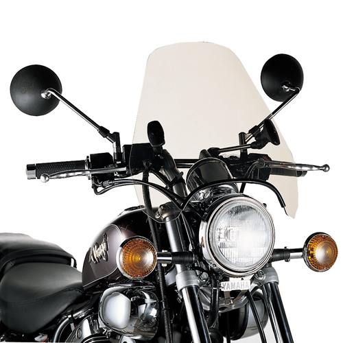 Givi Universal screen with 2 point handlebar bronzè 36.9 x 42.5 cm (HxW) - Moottoripyörän tuulisuojat - D120972 - 1