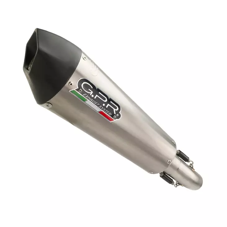 GPR Benelli Bn 302 2017/20 e4 EC-Approv. slip-on exhaust GP Evo4 Titanium - Moottoripyörän äänenvaimentimet - D426002 - 1