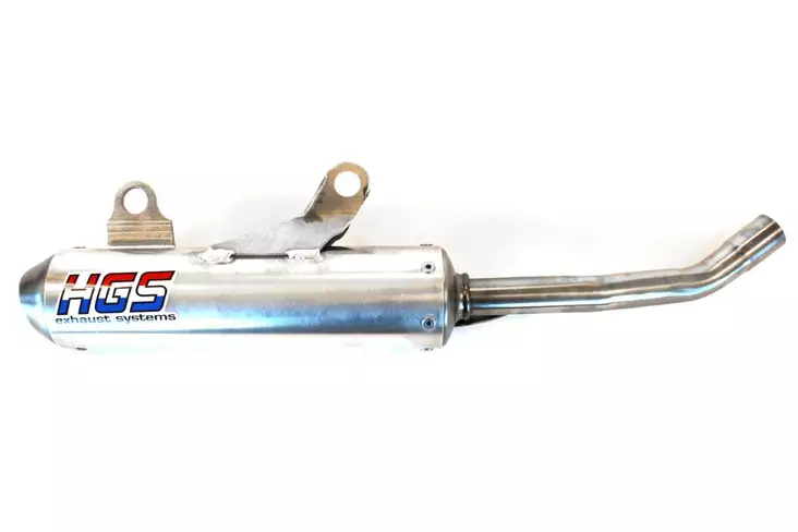 HGS Äänenvaimennin 2T Racing KTM 125 23-.. HVA TC125 23-.. MC125 24-.. - Moottoripyörän äänenvaimentimet - D460712 - 1