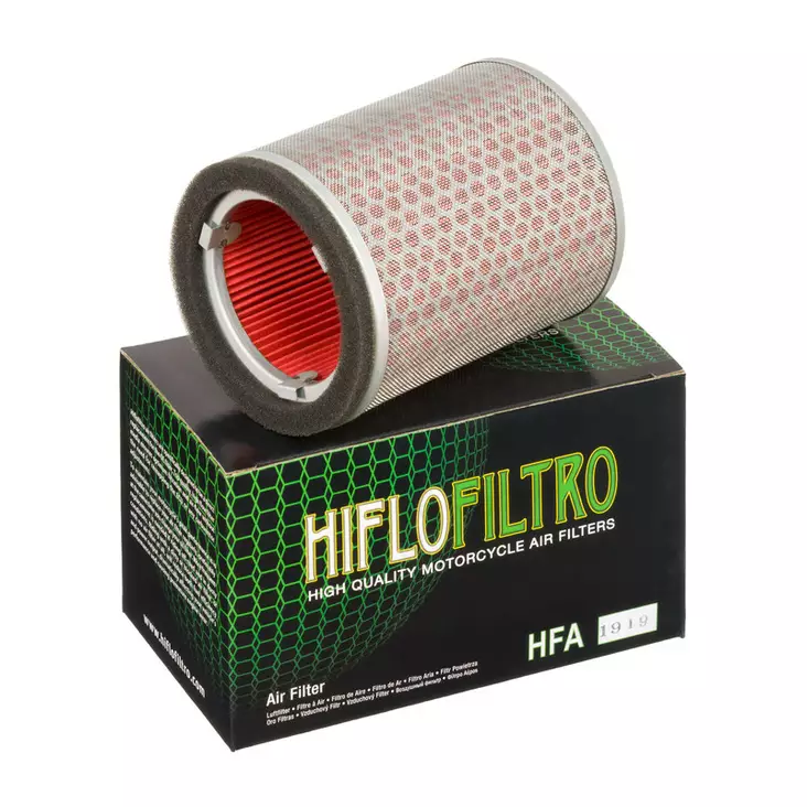 HiFlo ilmansuodatin HFA1919 - Moottoripyörän ilmansuodattimet - D59892 - 1