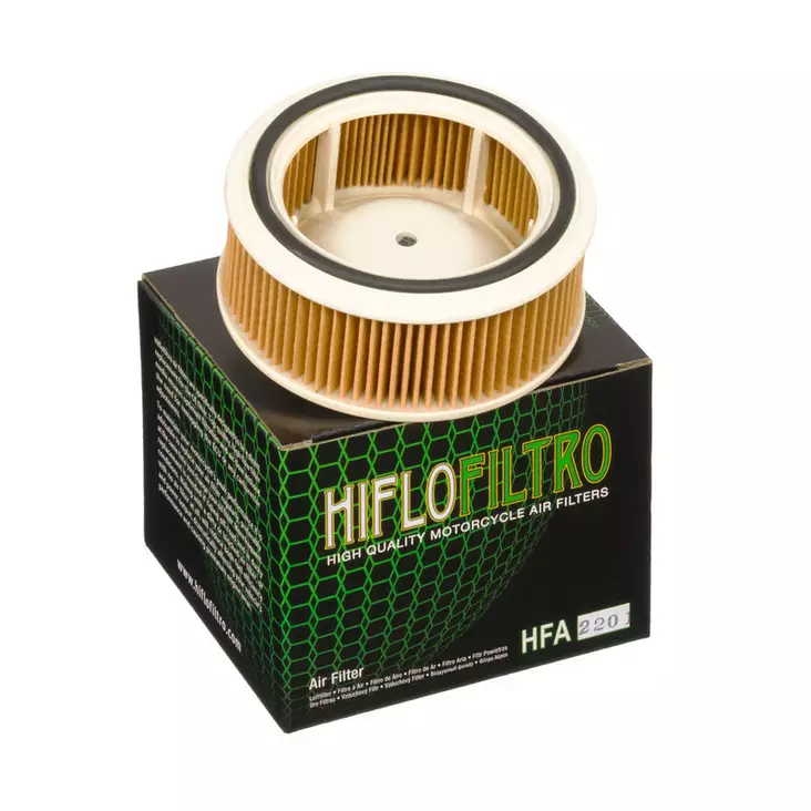 Hiflo ilmansuodatin HFA2201 - Moottoripyörän ilmansuodattimet - D222902 - 1