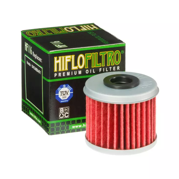 HiFlo öljynsuodatin HF116 - Mönkijän öljynsuodattimet - D58272 - 1
