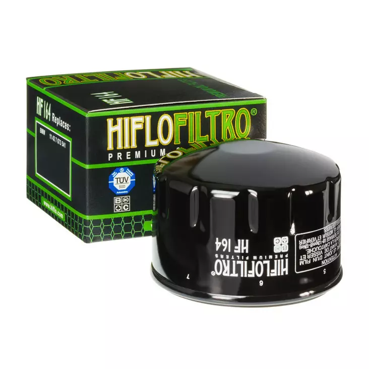HiFlo öljynsuodatin HF164 - Moottoripyörän öljynsuodattimet - D65362 - 1