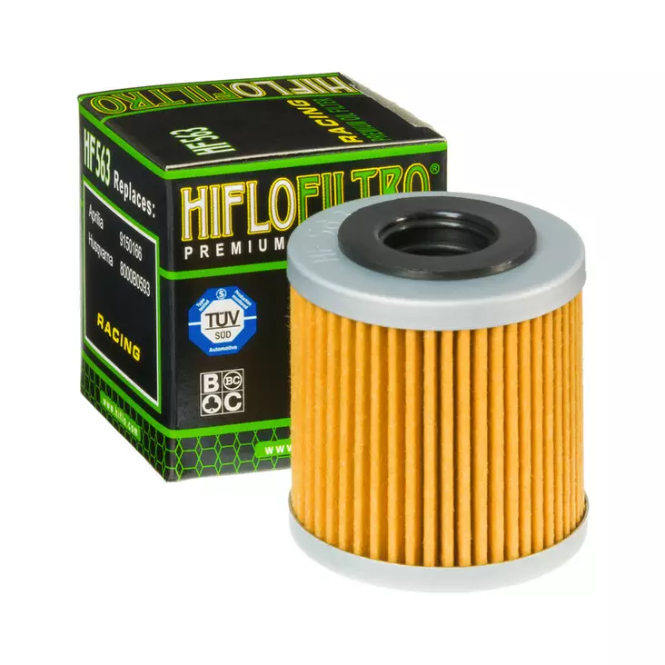 HiFlo öljynsuodatin HF563 - Moottoripyörän öljynsuodattimet - D86332 - 1