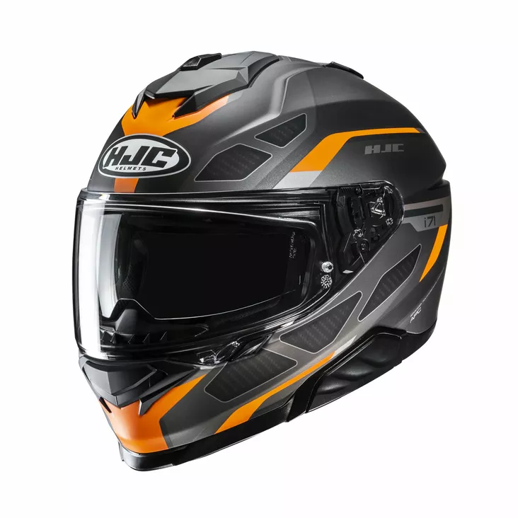 HJC Kypärä i71 Zest Musta/Oranssi MC7SF - Umpikypärät - D528212 - 1