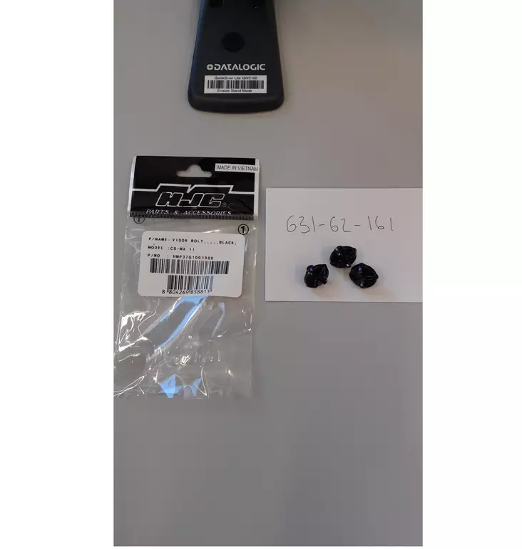 HJC Peak screw set CS-MX II - Muut varaosat - D350392 - 1