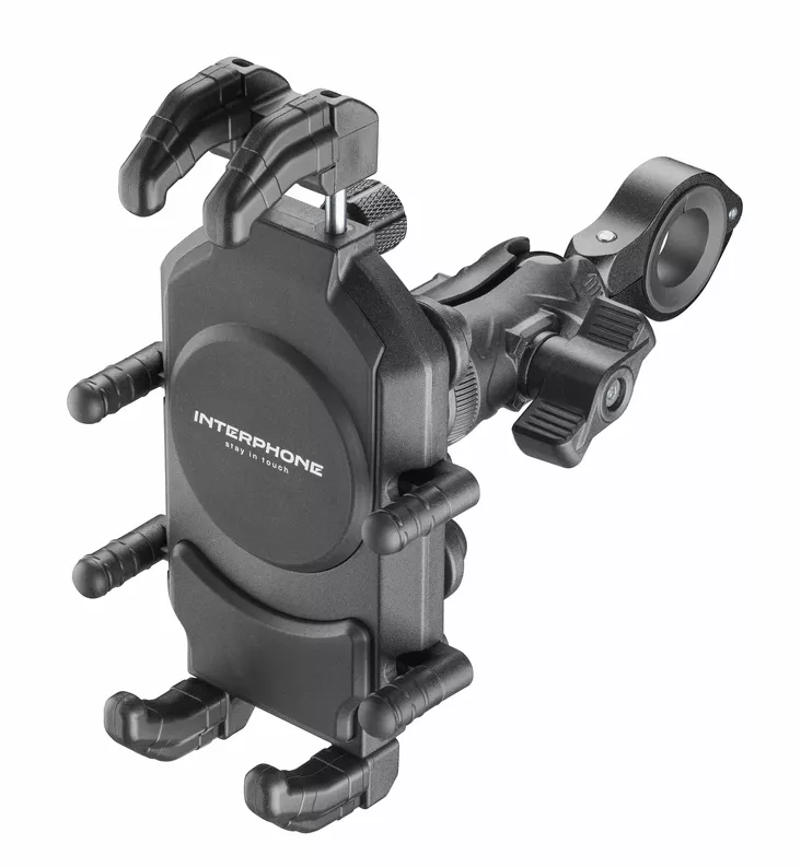 Interphone Holder For Rugged Phones With Antivib - Moottoripyörän matkapuhelintarvikkeet - D540322 - 1