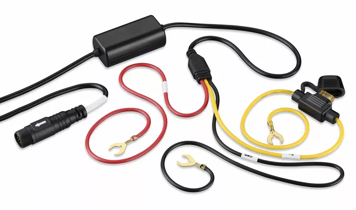 Interphone Wiring 12V SYNC70E Battery Connection - Moottoripyörän matkapuhelintarvikkeet - D540312 - 1