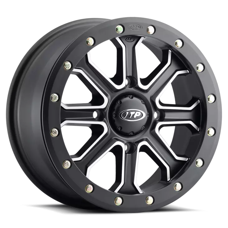 ITP vanne Inertia Beadlock 14x7 4/137 5+2 545kg - Mönkijän vanteet, alumiini - D383752 - 1