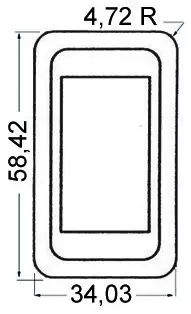 Katkaisija pidike yhdenkatk. - Veneen Katkaisijat - D123682 - 1