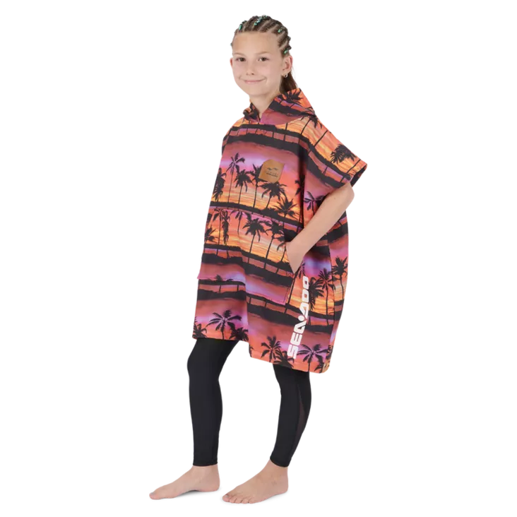 Kid’s Sea-Doo Quick Dry Poncho By Slowtide - Sea-Doo Vapaa-aika - 134912 - 1