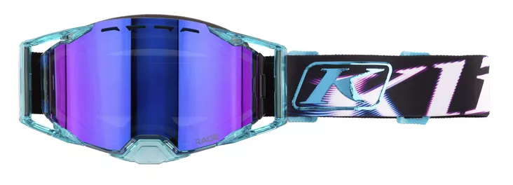 KLIM Rage Goggle Phase Blue Purple Mirror - Kelkkailu ajolasit & linssit - 146862 - 1