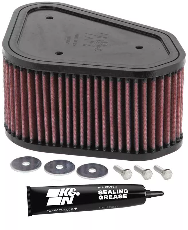 K&N Airfilter Kawasaki Kvf650 2003-2013: Kfx700 2004-2011 - Moottoripyörän ilmansuodattimet - D540692 - 1