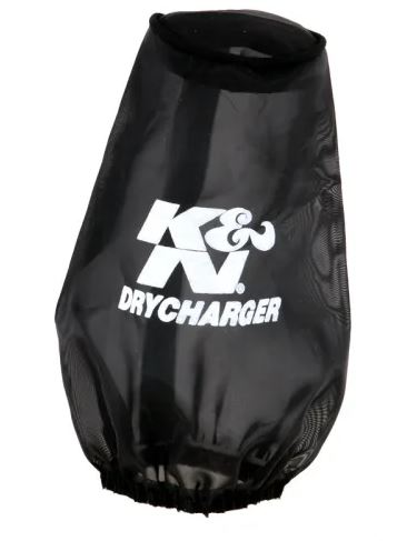 K&N Drycharger Wrap Ru-3120 Black - Moottoripyörän ilmansuodattimet - D419652 - 1