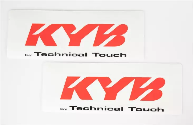 KYB sticker set ff KYB By Tecnical Touch 2017 Red PRD - Muut tarrasarjat - D247252 - 1