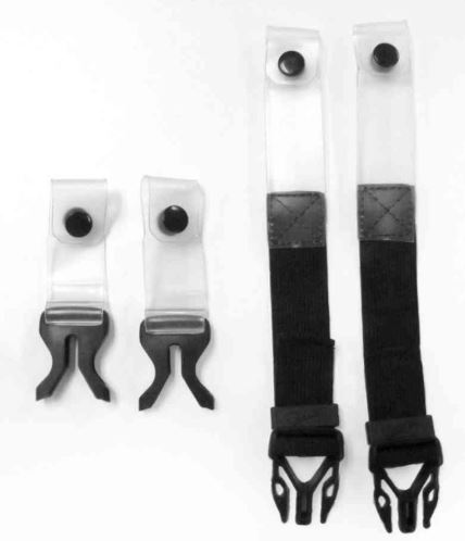 Leatt Strap Pack 3.5/4.5/5.5/6.5 Adult - Polvi-, kyynär- & olkasuojat - D268032 - 1