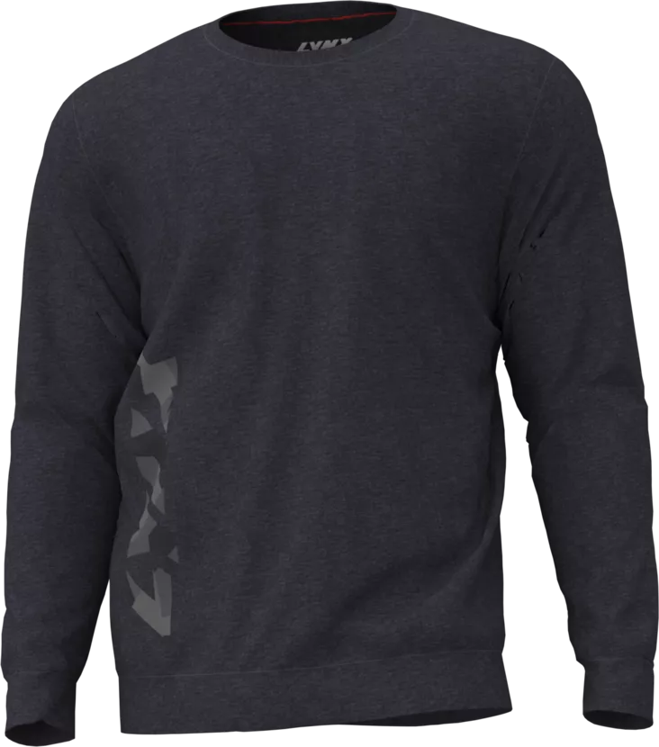 LYNX SIGNATURE CREW SWEATSHIRT MIESTEN BLACK - Lynx Vapaa-aika - 131142 - 1