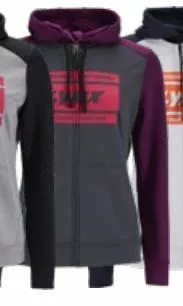 LYNX SIGNATURE ZIP NAISTEN HUPPARI CHARCOAL GREY - Lynx Vapaa-aika - 127362 - 1