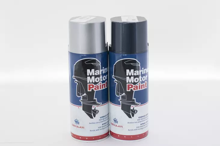 Moottorimaali 400ml Evinrude blue 86- - Veneen Moottorimaalit - D125132 - 1