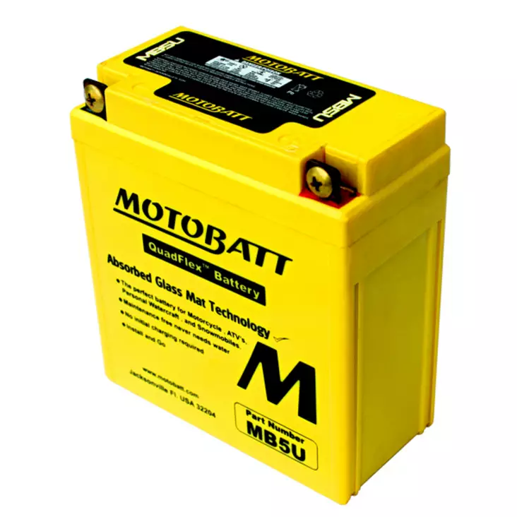 Motobatt MB5U akku - Akut - D134442 - 1