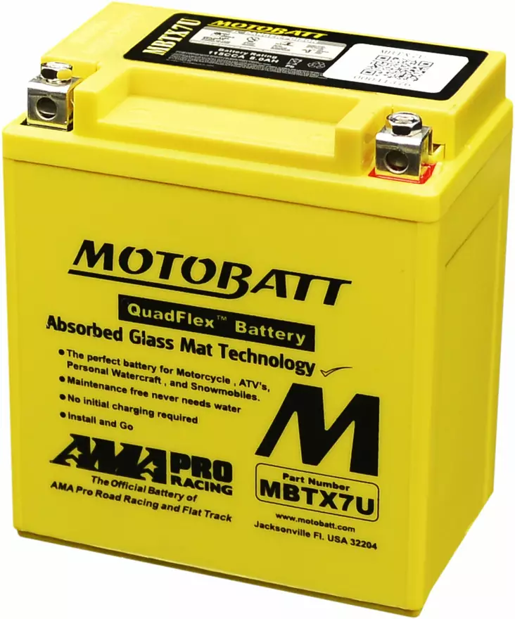 Motobatt MBTX7U akku - Akut - D134422 - 1