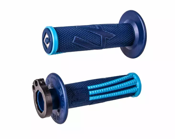 ODI EMIG PRO V2 Lock-On Grip Navy / Lt. Blue - Moottoripyörän kahvakumit - D509882 - 1