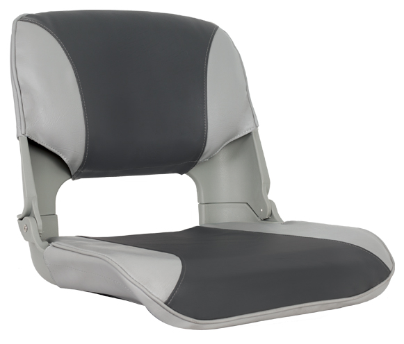 OS SKIPPER SEAT FOLDING UPHOLSTERED GREY/CHARCOAL - Veneen Istuimet & tuolit - D241102 - 1