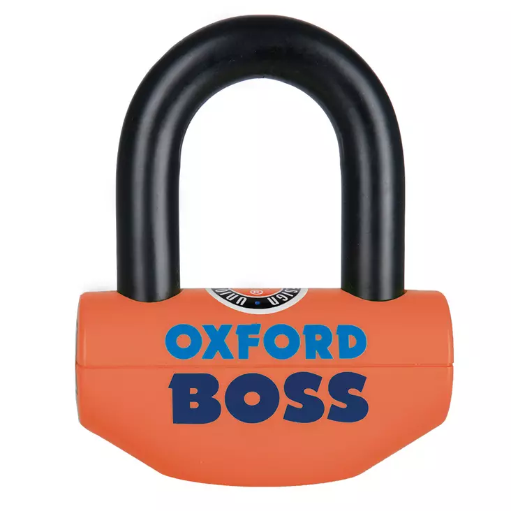 Oxford The BOSS Jarrulevylukko 12.7mm/41mm/51mm - Levyjarru lukot ja riippulukot - D82432 - 1
