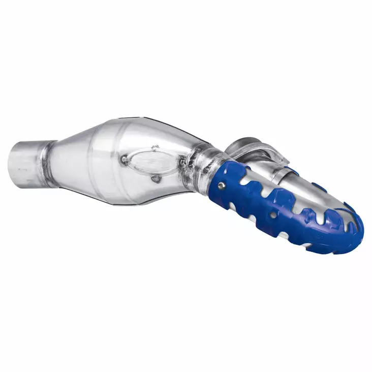 Polisport Armadillo Head Pipe Guard 4T - short version blue (6) - Moottoripyörän äänenvaimentimen varaosat - D344132 - 1